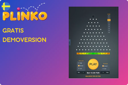 Spel Plinko Sverige demoversion